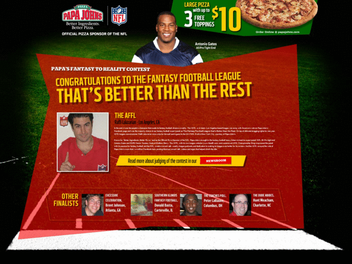 www.papajohnsfantasy2reality.com