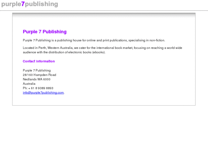 www.purple7publishing.com