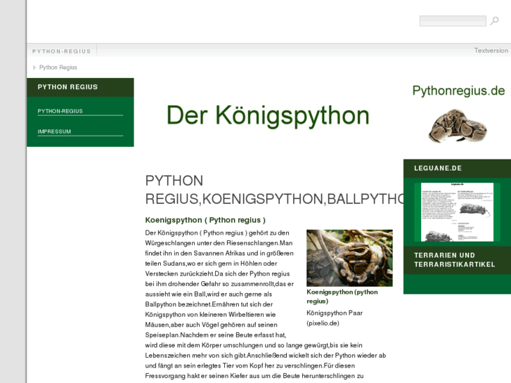 www.pythonregius.de