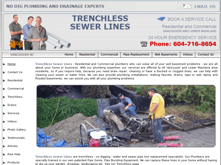 www.trenchlesssewerlines.com