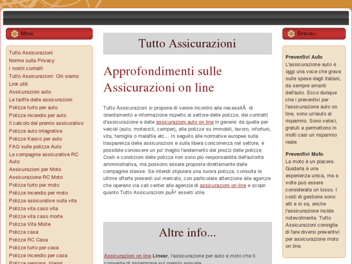 www.tuttoassicurazioni.com