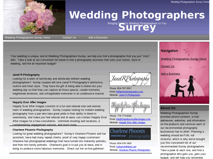 www.weddingphotographers-surrey.com