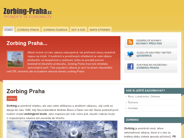 www.zorbing-praha.cz