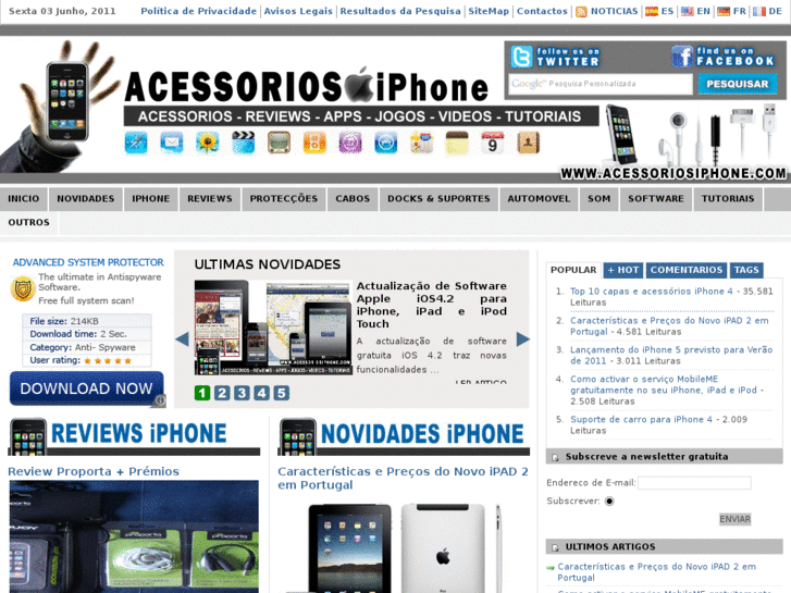 www.acessoriosiphone.com