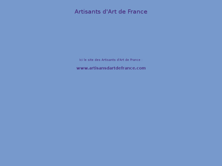 www.artisansdartdefrance.com