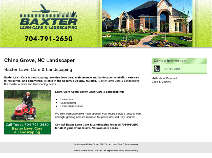 www.baxterlawncarelandscaping.com