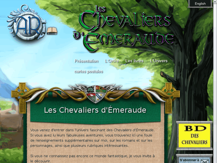 www.chevaliersdemeraude.com