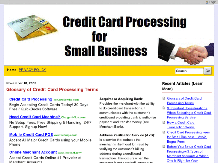www.creditcardprocessingsmallbusiness.com
