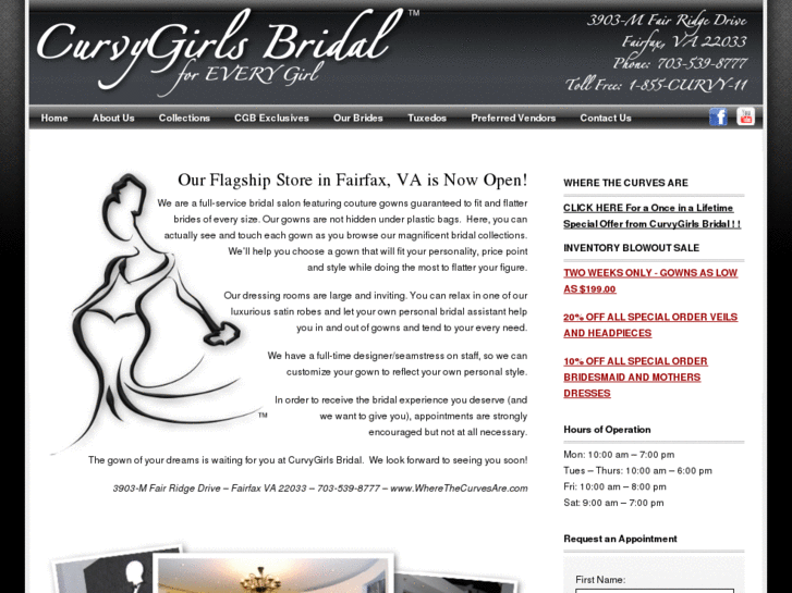 www.curvygirlsbridal.biz