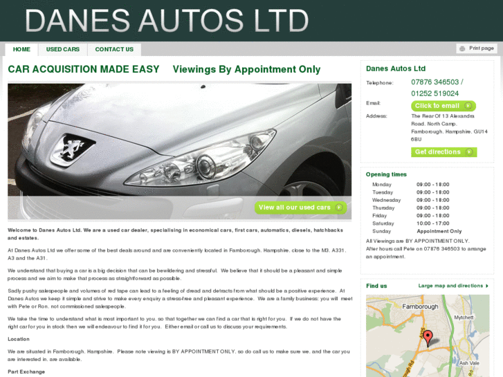 www.danesautos.com