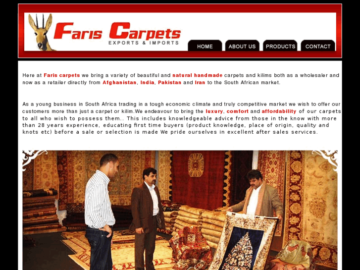 www.fariscarpets.co.za