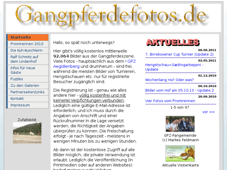 www.gangpferdefotos.de