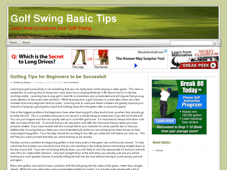 www.golfswingbasictips.com