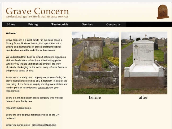 www.graveconcernireland.com