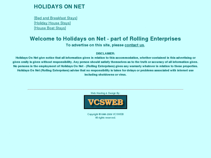 www.holidaysonnet.com