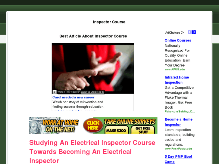 www.inspectorcourse.com
