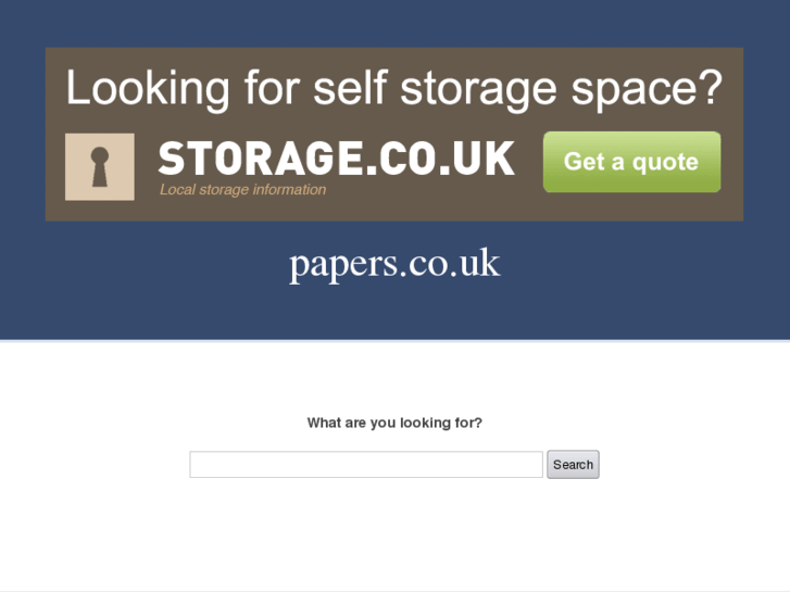 www.papers.co.uk
