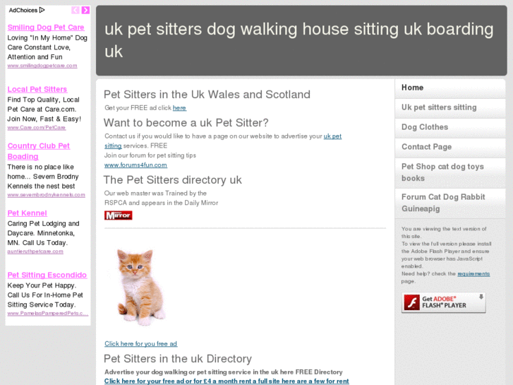 www.pet-sittersuk.com