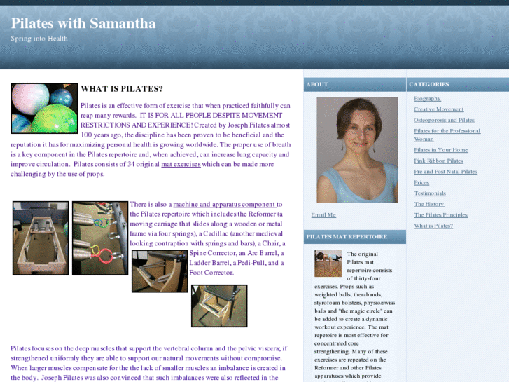 www.pilateswithsamantha.com