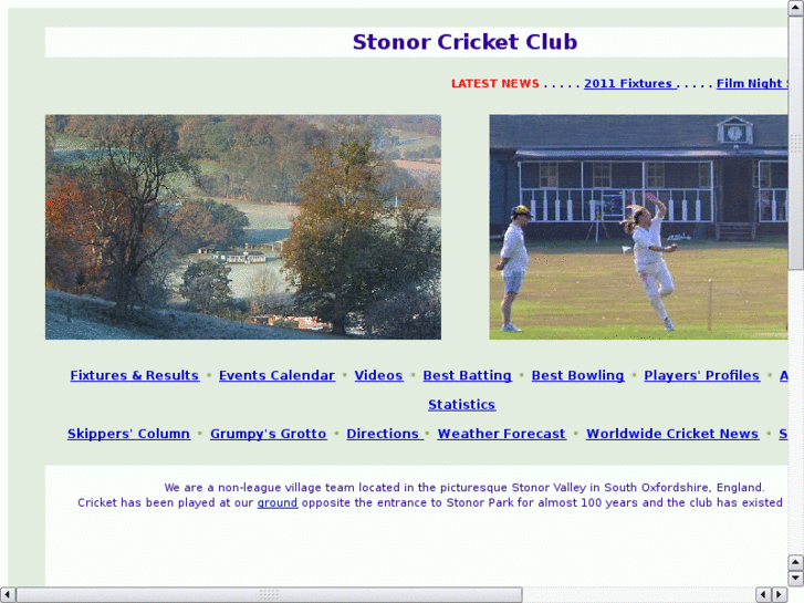 www.stonorcricketclub.com