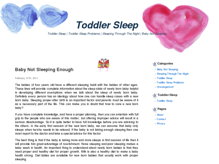 www.toddlersleep.org