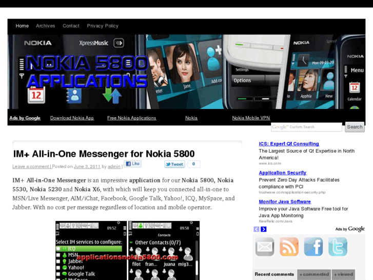 www.applicationsnokia5800.com