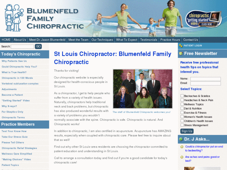 www.blumenfeldchiropractic.com