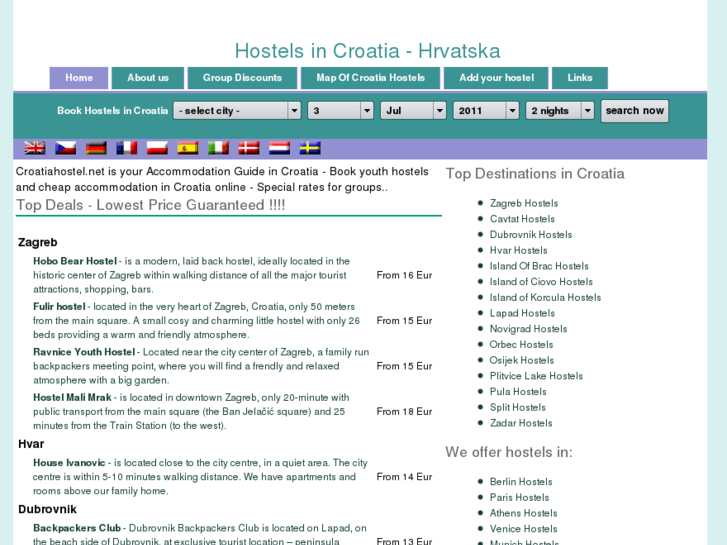 www.croatiahostel.net