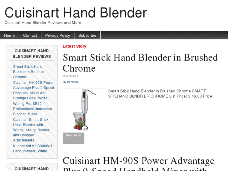 www.cuisinarthandblender.org