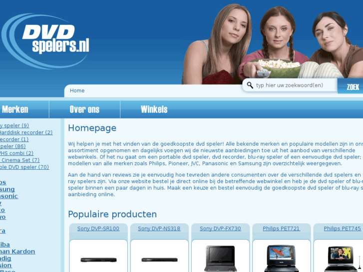 www.dvdspelers.nl