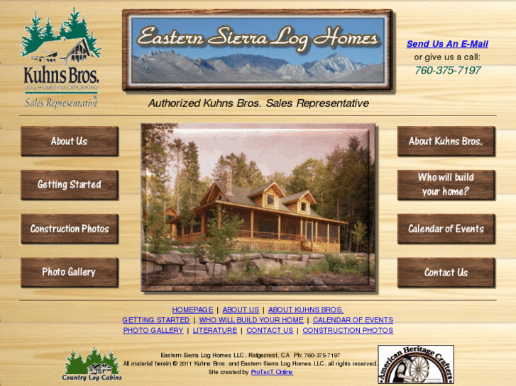 www.easternsierraloghomes.com