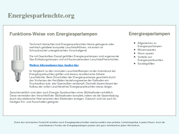 www.energiesparleuchte.org