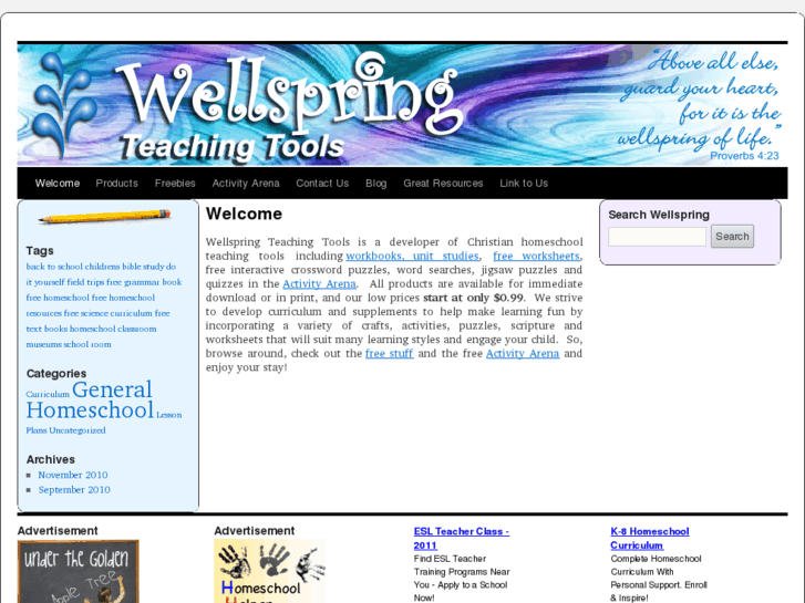 www.homeschoolteachingtools.com