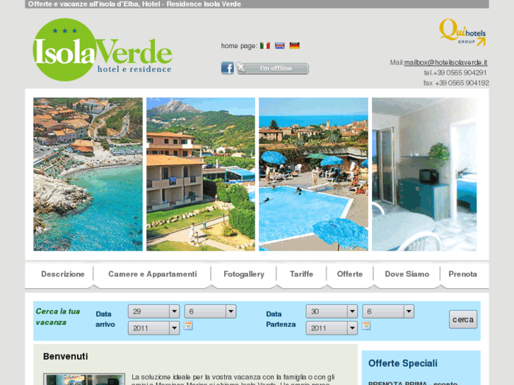 www.hotelisolaverde.it