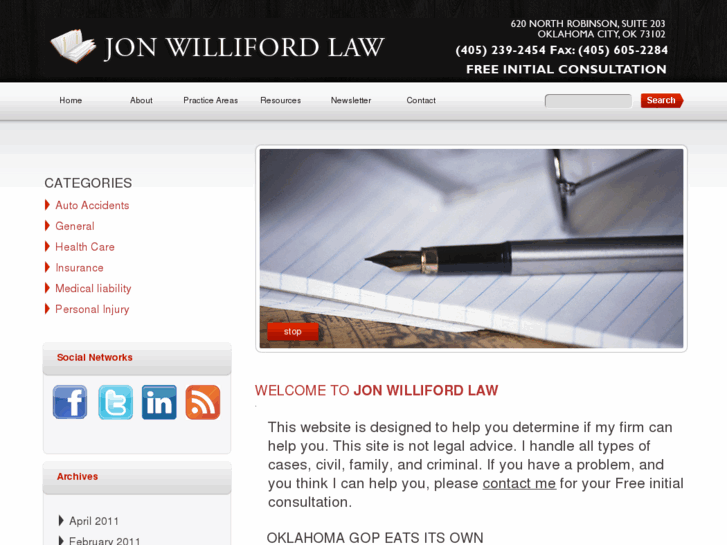 www.jonwillifordlaw.com