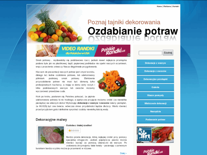 www.ozdabianiepotraw.pl