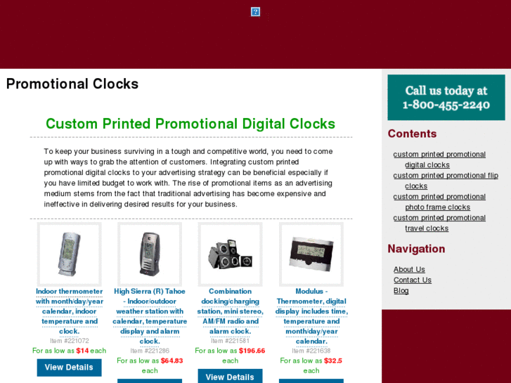 www.promotionallogoclocks.com