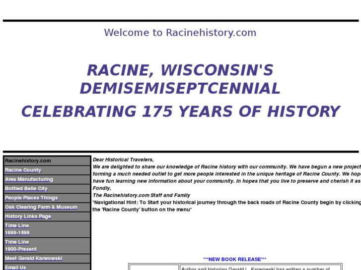 www.racinehistory.com