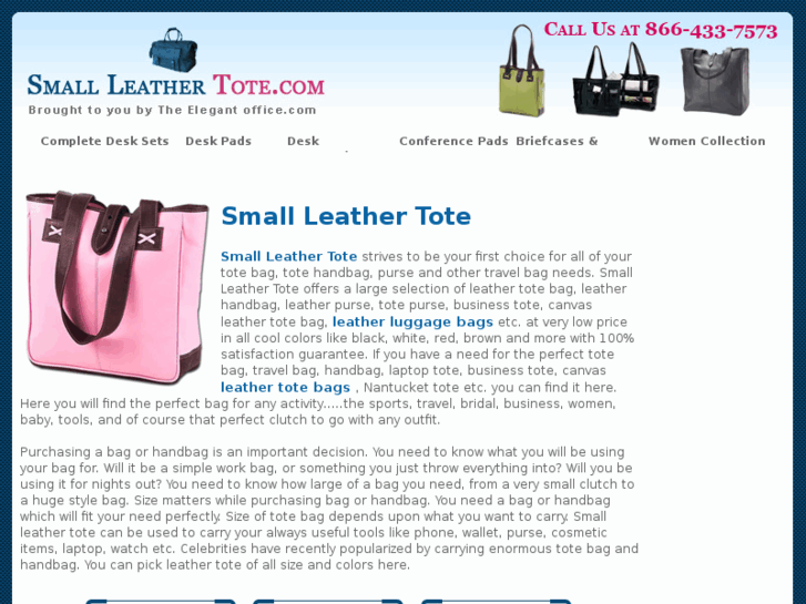 www.smallleathertote.com