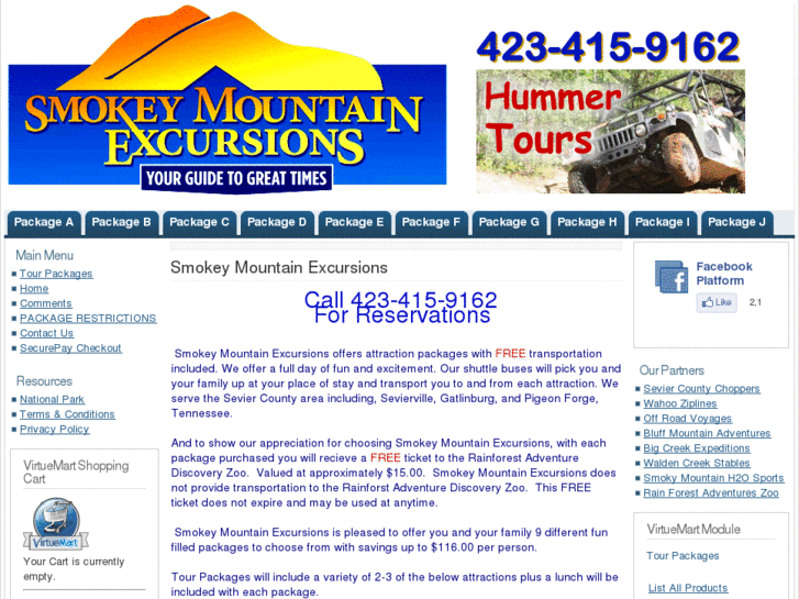 www.smokeymountainexcursions.com