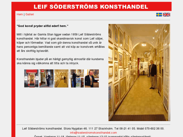 www.soderstromskonsthandel.com