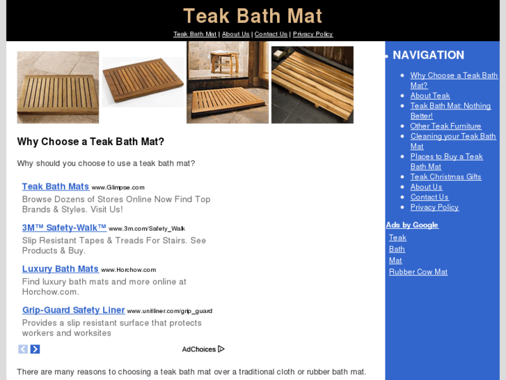 www.teakbathmat.net