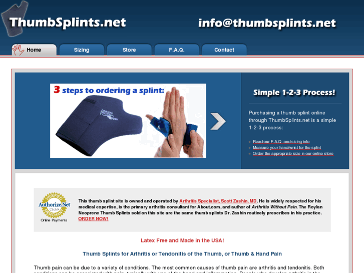 www.thumb-splint.net