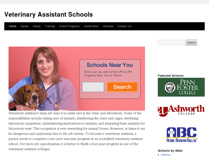 www.veterinaryassistantschools.net