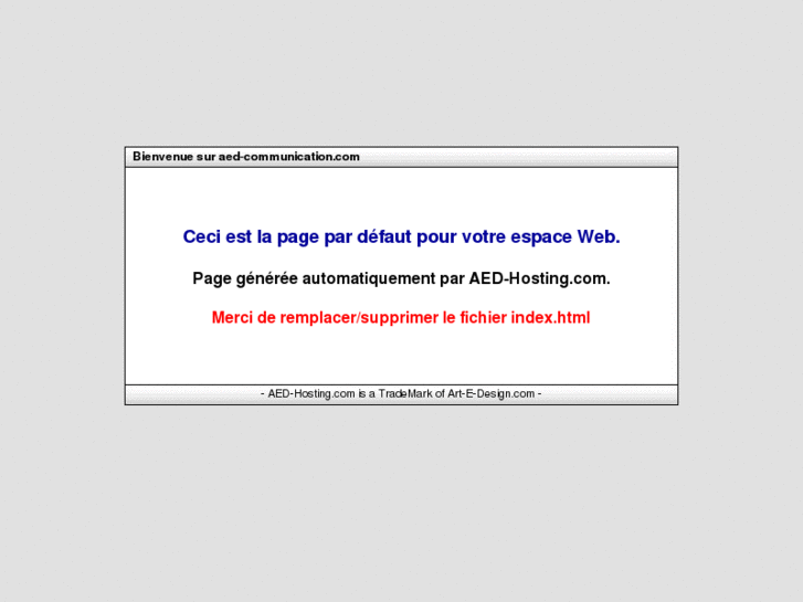 www.aed-hosting.org