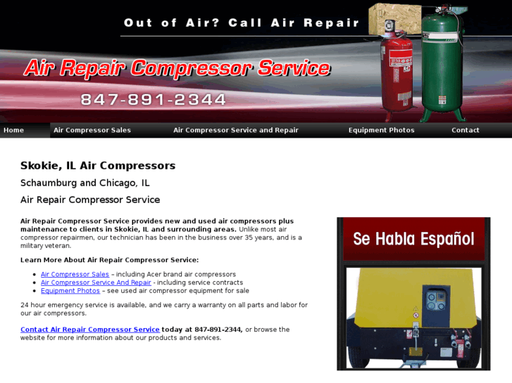 www.airrepaircompressorservice.com