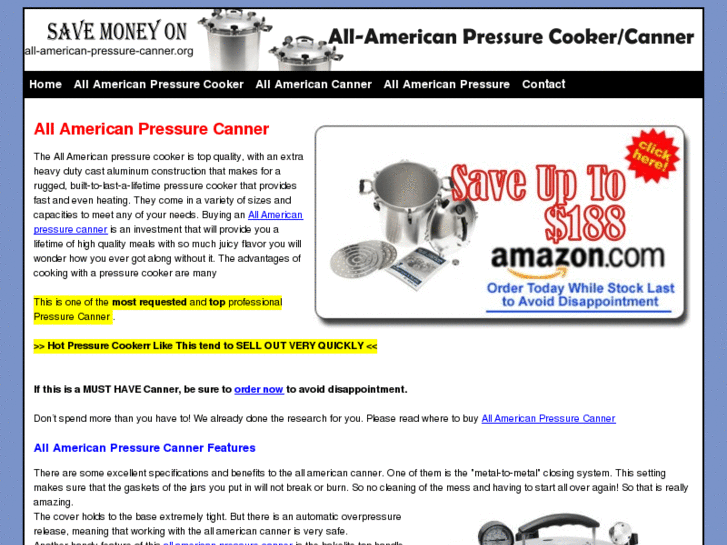 www.all-american-pressure-canner.org