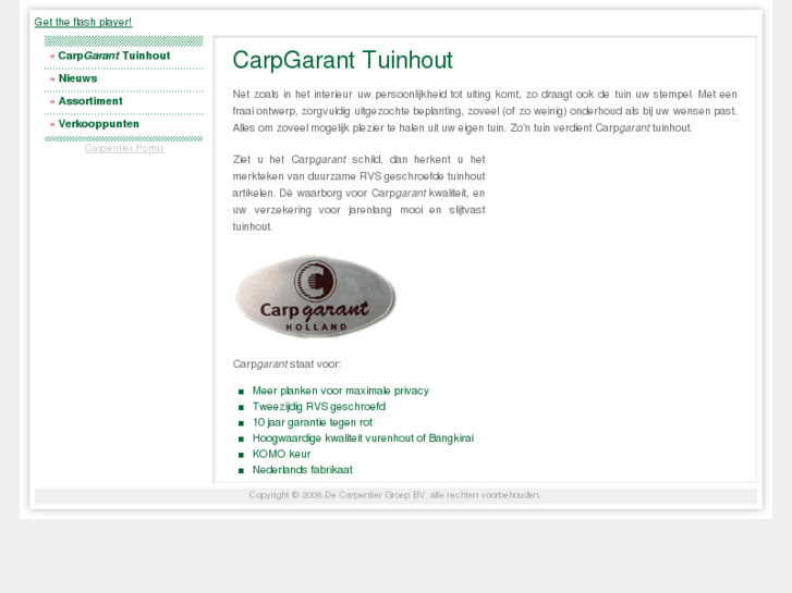 www.carpgarant.nl