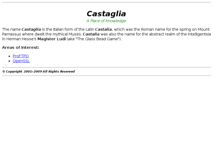 www.castaglia.net