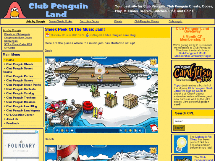 www.clubpenguinland.com